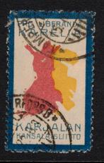 Finland - Karelia Gestempeld  uit 1940 - Cinderella, Ophalen of Verzenden, Finland, Gestempeld