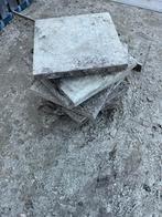 27 betontegels 50x50 gratis ophalen, Tuin en Terras, Ophalen, Zo goed als nieuw, 10 m² of meer, Beton