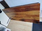 tropisch hardhout tafelblad erg dik, Doe-het-zelf en Verbouw, Platen en Panelen, Ophalen of Verzenden, Zo goed als nieuw, Hout