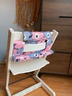 Bloemen kussenset voor kinderstoel stokke trip trap, Kinderen en Baby's, Kinderstoelen, Ophalen of Verzenden, Nieuw, Meegroeistoel