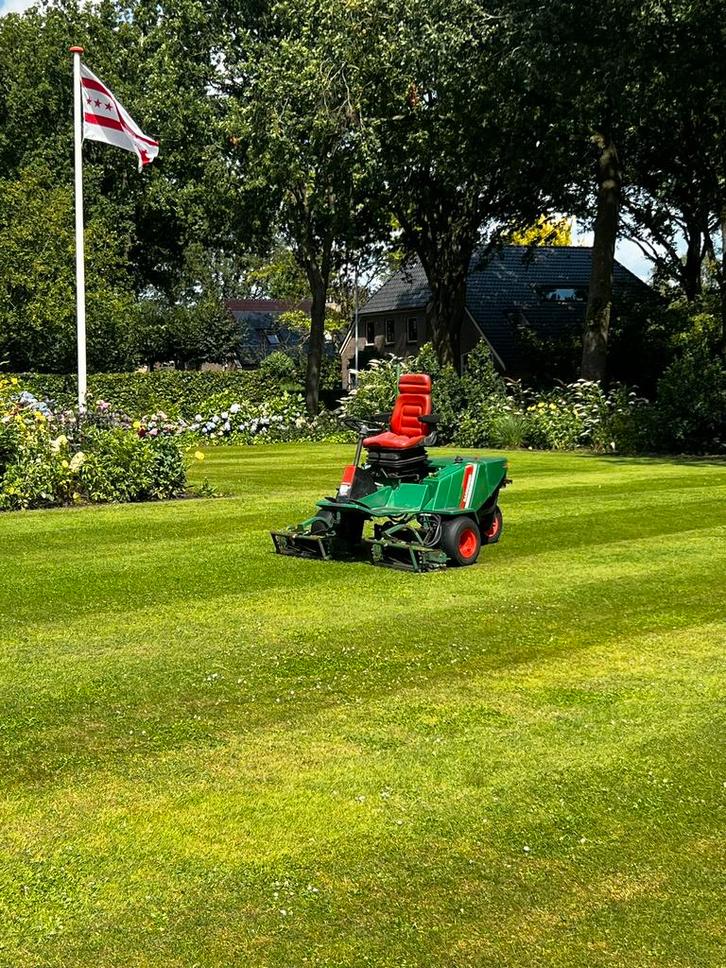 Ransomes GT classic - diesel - kooimaaier, Tuin en Terras, Zitmaaiers, Gebruikt, 120 cm of meer, Elektrische starter, Mulchfunctie