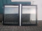 Dubbel raam, met dubbel glas, 154 x 95, Doe-het-zelf en Verbouw, Glas en Ramen, 120 tot 160 cm, Dubbelglas, Gebruikt, 80 tot 120 cm