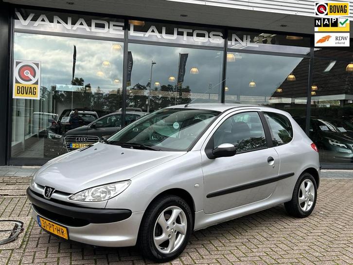 Peugeot 206 1.4 X-line 138d-KM! LM-Velgen Elek.Pakket NAP NL, Auto's, Peugeot, Bedrijf, Te koop, ABS, Airbags, Elektrische buitenspiegels