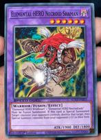 Yu-Gi-Oh! Elemental HERO Necroid Shaman SGX2 1st Edition !, Hobby en Vrije tijd, Verzamelkaartspellen | Yu-gi-Oh!, Verzenden, Zo goed als nieuw