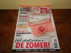 Aan de haak nr. 33 met 22x haakprojecten tijdschrift, Ophalen of Verzenden, Zo goed als nieuw, Haken, Patroon of Boek