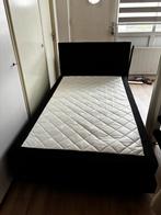 Boxspring 120x 200, Ophalen, Eenpersoons, Zwart, Zo goed als nieuw