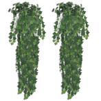 2 Kunstplanten kunstplant klimop 90 cm hedera GRATIS BEZORGD, Nieuw, Binnen, Verzenden