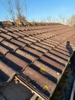 Teeuwen betondakpannen +/- 150 stuks, Doe-het-zelf en Verbouw, Dakpannen en Dakbedekking, Ophalen, Gebruikt, Steen of Klei, 15 m² of meer