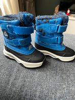 Blauwe snowboots - Maat 22, Jongen of Meisje, Ophalen of Verzenden, Laarzen, Zo goed als nieuw