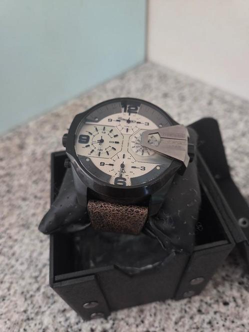 Diesel Uber Chief DZ7391 herenhorloge, Sieraden, Tassen en Uiterlijk, Horloges | Heren, Nieuw, Polshorloge, Overige merken, Staal