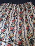 Gordijn met rozen 110 breed en 150 lang, Ophalen of Verzenden, Zo goed als nieuw, 100 tot 150 cm, 200 cm of meer