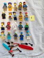 Lego 20x poppetjes met accessoires #1, Ophalen of Verzenden, Gebruikt