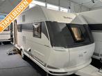 Hobby De Luxe 490 KMF NIEUW 2025!!, Caravans en Kamperen, Dwars-stapelbed, Bedrijf, Treinzit, 5 tot 6 meter