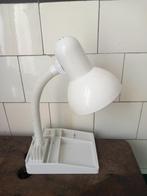 vintage bureau lamp flexibele slang, organizer space age 80s, Verzenden
