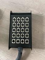 Multikabel met stagebox 25 m1, Muziek en Instrumenten, Kabels en Stekkers, Ophalen, Gebruikt, Apparatuur