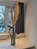 Turqoise glazen vaas, Ophalen, Zo goed als nieuw