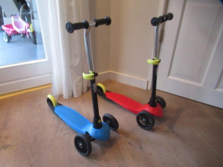 Mooie als nieuwe Oxello B1 verstelbare Step Autoped, Kinderen en Baby's, Speelgoed | Buiten | Voertuigen en Loopfietsen, Zo goed als nieuw