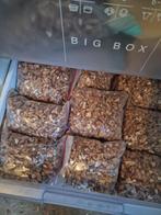 Verse walnoten uit de vriezer, Ophalen