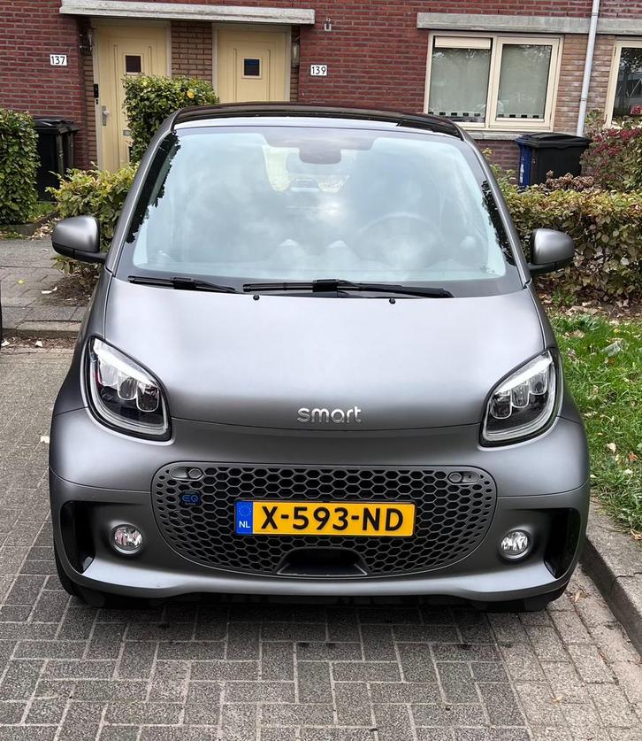 Smart ForTwo Comfort Plus  Elect. Drive 82pk Aut. 2023 Grijs, Auto's, Smart, Particulier, ForTwo, Elektrisch, Hatchback, Automaat
