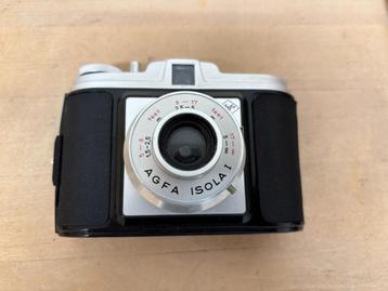 Oude camera Agfa Isola I met flitser beschikbaar voor biedingen