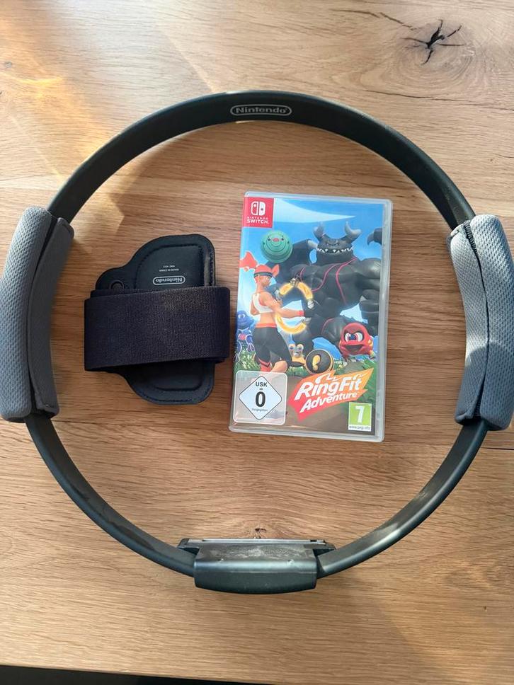 Nintendo Switch Ring Fit Adventure, Spelcomputers en Games, Games | Nintendo Switch, Zo goed als nieuw, Sport, 1 speler, Vanaf 7 jaar
