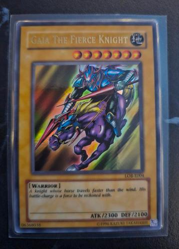 Yu-Gi-Oh! Kaart - Gaia the Fierce Knight  beschikbaar voor biedingen