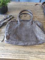 Grote Leren tas Another Bag  met schouder riem, Ophalen of Verzenden, Zo goed als nieuw, Bruin