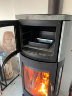 Openhaard Lotus haardkachel pro7 net bakoven, Ophalen, Houtkachel, Zo goed als nieuw, Inbouw