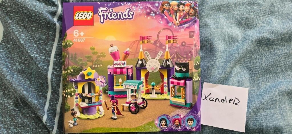 41687 LEGO Friends Magical Funfair Stalls, Ophalen of Verzenden, Zo goed als nieuw, Complete set, Lego