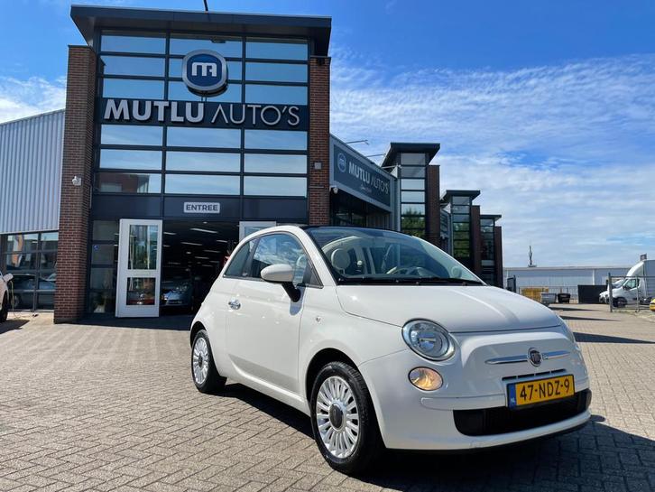 Fiat 500 1.2 Pop Automaat Cabrio NAP PDC APK, Auto's, Fiat, Bedrijf, Te koop, ABS, Airbags, Centrale vergrendeling, Elektrische buitenspiegels
