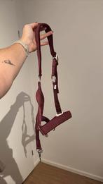 Wijnrood halster VB, Ophalen of Verzenden, Zo goed als nieuw, Overige soorten