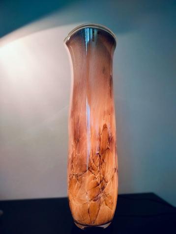 Italie Murano Tafellamp Gemarmerd Patroon Design 1990 beschikbaar voor biedingen