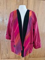Vintage jasje Vera Design framboosrood 100% katoen mt M zgan, Kleding | Dames, Maat 38/40 (M), Overige kleuren, Ophalen of Verzenden