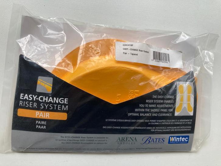 Tapered Easy Change riser voor Wintec/Arena/Bates, Dieren en Toebehoren, Paarden en Pony's | Overige Paardenspullen, Nieuw, Overige soorten