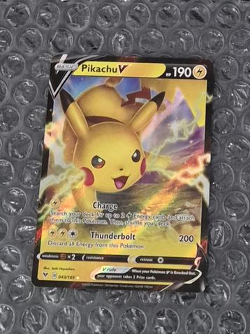 Pikachu V 43/185 Vivid Voltage Sword & Shield Ultra Rare beschikbaar voor biedingen