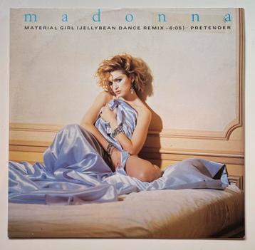 Madonna – Material Girl (Jellybean Dance Remix) 12" Single beschikbaar voor biedingen