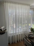 In betweens totale breedte 443 cm, Huis en Inrichting, Stoffering | Gordijnen en Lamellen, Gebruikt, 200 cm of meer, Wit, Ophalen of Verzenden