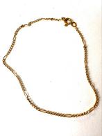Oude Franse 18 kt gouden smalle armband, Goud, Armband, Verzenden