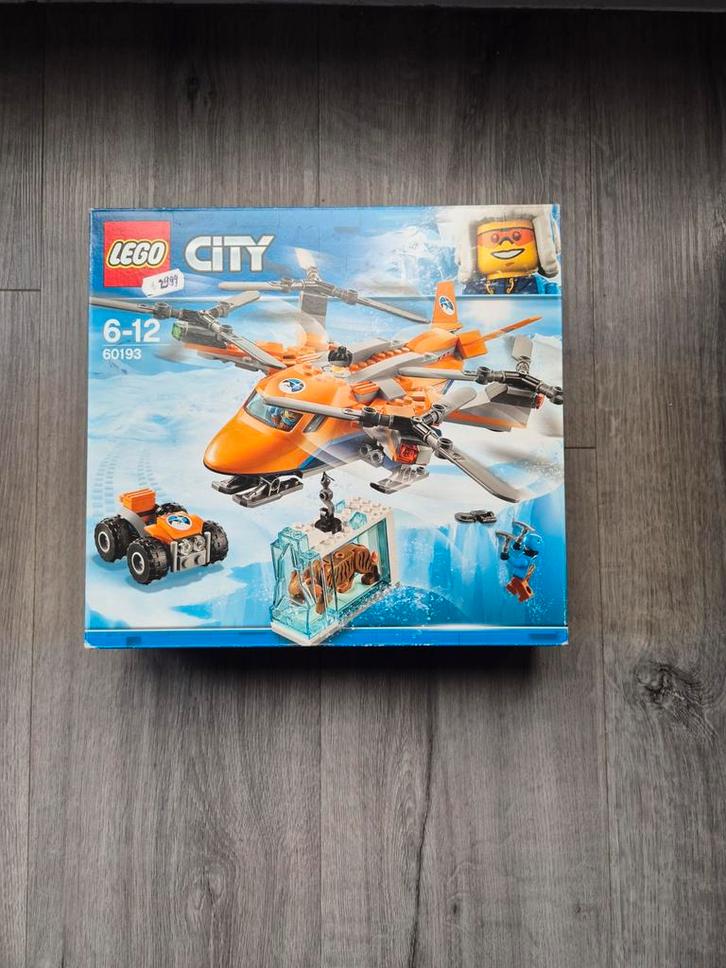 LEGO City 60193 Arktische luchttransport, Kinderen en Baby's, Speelgoed | Duplo en Lego, Zo goed als nieuw, Lego, Complete set