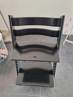 Stokke Tripp Trapp Zwart - Gebruikt, Ophalen, Gebruikt, Meegroeistoel, Aanschuifbaar