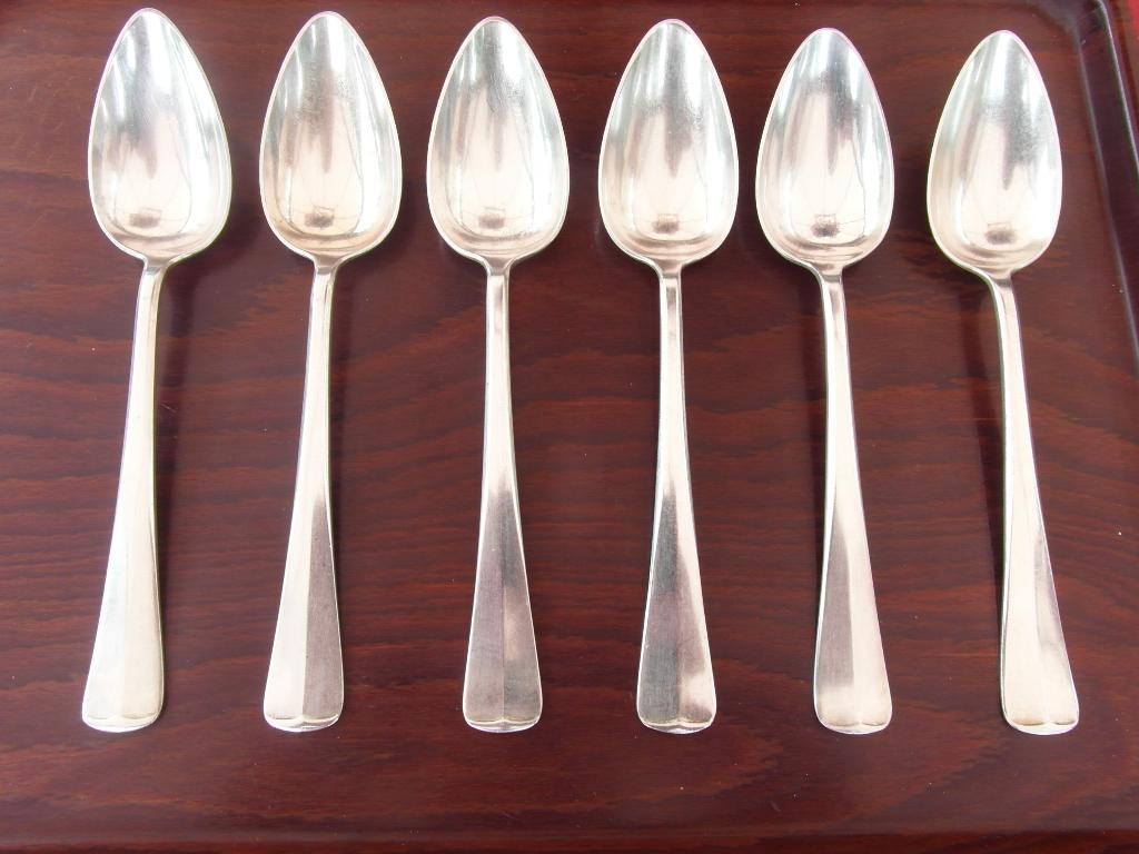 GERO ANTIEK VERZILVERDE DINERLEPELS HAAGS LOFJE 90., Antiek en Kunst, Ophalen of Verzenden