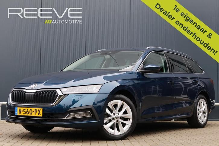 Skoda Octavia Combi 1.0 TSI Business Edition Plus | Stoelver, Auto's, Skoda, Bedrijf, Te koop, Octavia, ABS, Adaptive Cruise Control
