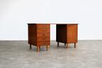 vintage bureau | teak | jaren 60 | Zweeds, Gebruikt, ., Ophalen of Verzenden, .