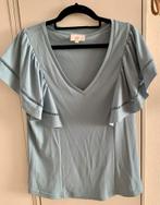 Aiko Lichtblauwe Top Maat S, Blauw, Ophalen of Verzenden, Zo goed als nieuw, Korte mouw