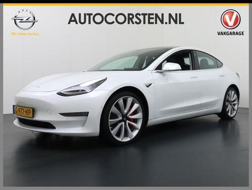 Tesla Model 3 4WD Performance 513pk 3,4 sec 0-100 ! 20" FSD-, Auto's, Tesla, Bedrijf, Te koop, Model 3, 4x4, ABS, Achteruitrijcamera