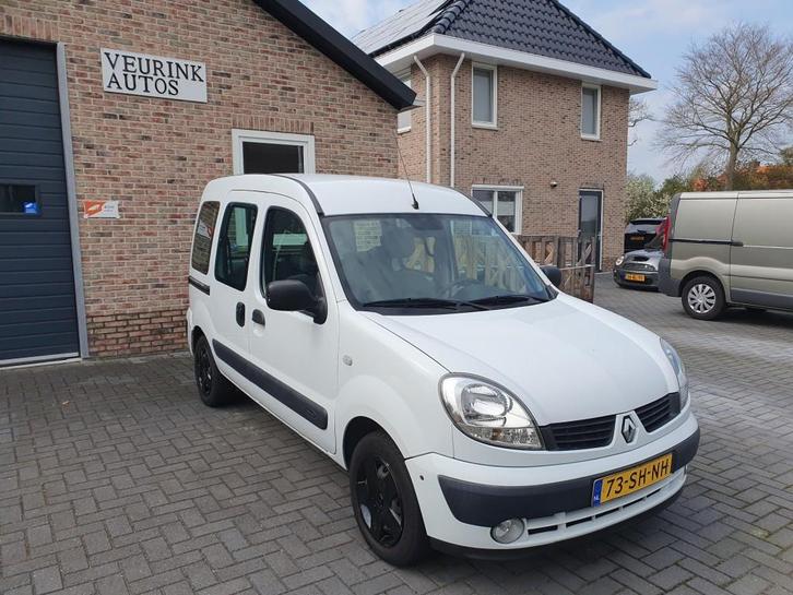 Renault KANGOO 1.6-16V Expression Rolstoel auto, Auto's, Renault, Bedrijf, Kangoo, Benzine, Euro 4, E, MPV, Handgeschakeld, Origineel Nederlands