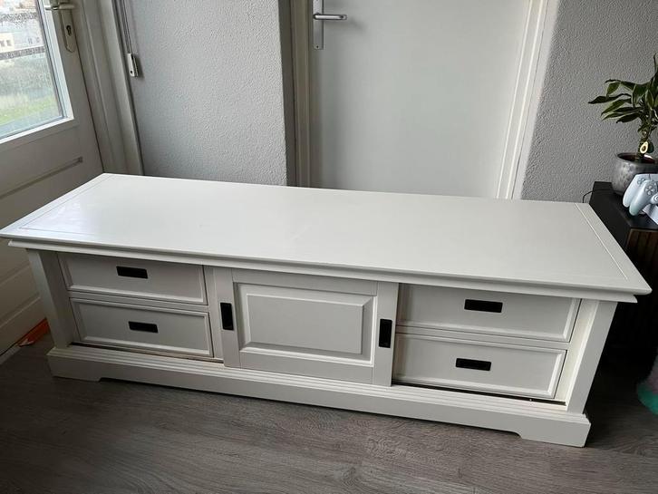 Witte ladekast GRATIS afhalen dit weekend schiedam, Huis en Inrichting, Kasten | Dressoirs, Gebruikt, 100 tot 150 cm, 25 tot 50 cm