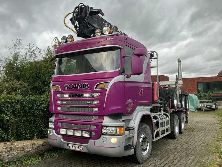 2016 Scania Vrachtwagen R580 V8 + Dolly Friederich, Auto's, Vrachtwagens, Bedrijf, Scania, Overige brandstoffen