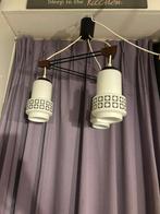 Vintage hanglamp 3 kelken., Ophalen of Verzenden