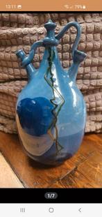 Mooie puntgave kruik van VIGI/geglazuurde aardewerk kruik, Ophalen of Verzenden